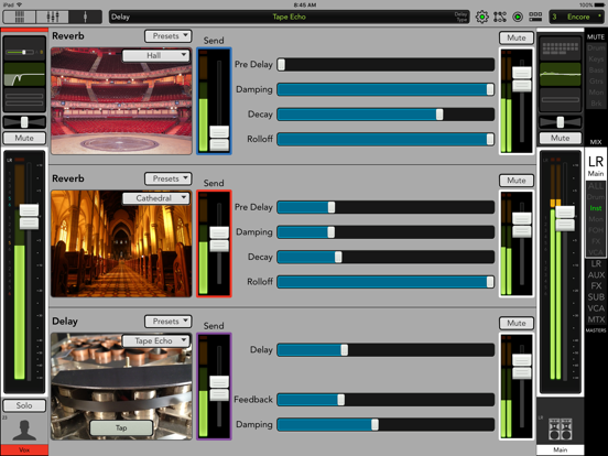 Mackie Master Fader 4 iPad screenshot 5 - Music app
