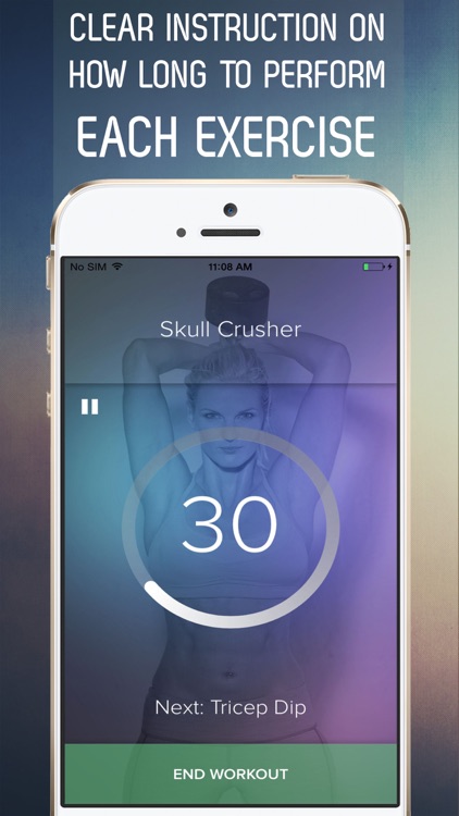 7 Minute Tricep Workout for Arm Toning screenshot-3