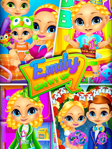 Emily Grows Up - Journey from Birth to Adulthood iPad screenshot