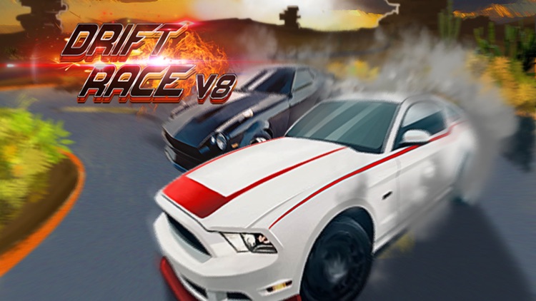 Drift Race V8 FREE screenshot-3