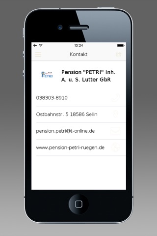 Pension PETRI screenshot 4