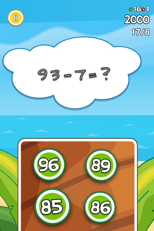 MEGA Subtraction 1-100 FREE screenshot 3