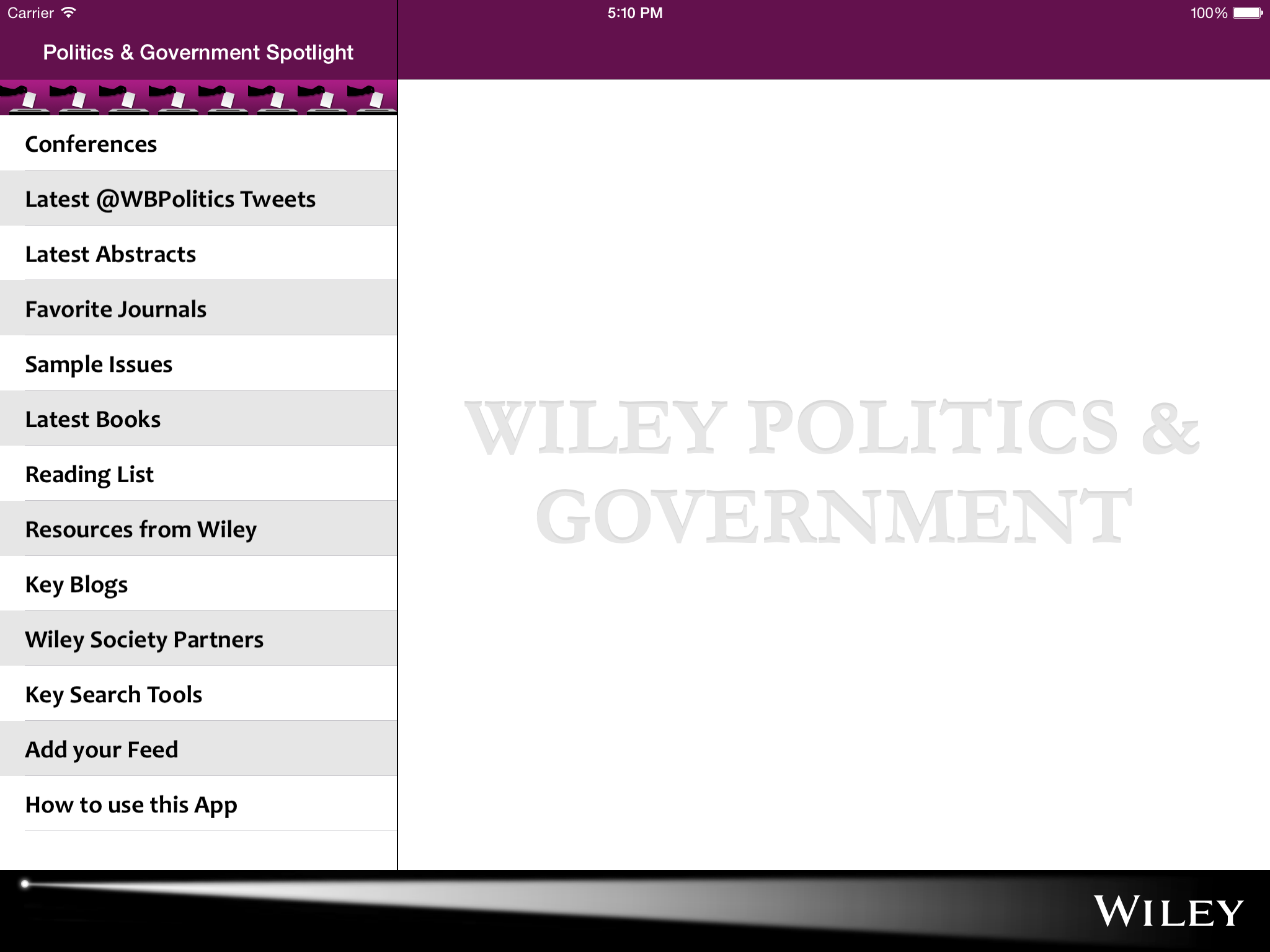 Politics & Government Spotlight