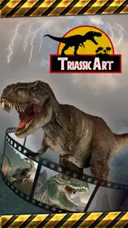 triassic art photo booth - insert a world of dinosaur special effects in your images iphone screenshot 3