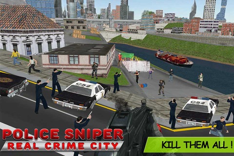 Police Sniper Real Crime City screenshot 2