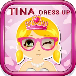 Tina Dress up Makeover Games: Beauty Princess! Fashion Free For Baby And Little Kids Girls app icon