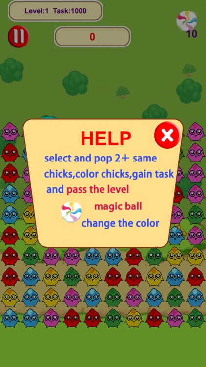 Pop Chick-time to pop and rescue farm chicks. screenshot-4