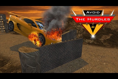 Fast Car Escape 3D - real extreme driving and stunt car simulator game screenshot 4