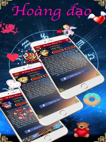 Xem Tử Vi 12 cung hoàng đạo - Tử vi Horoscope iPad screenshot