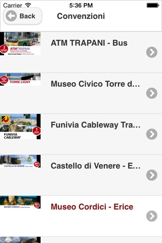 Trapani Welcome Card screenshot 3