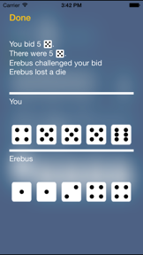 Michigan Liar's Dice screenshot