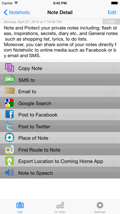 Screenshot #3 pour Noteholic