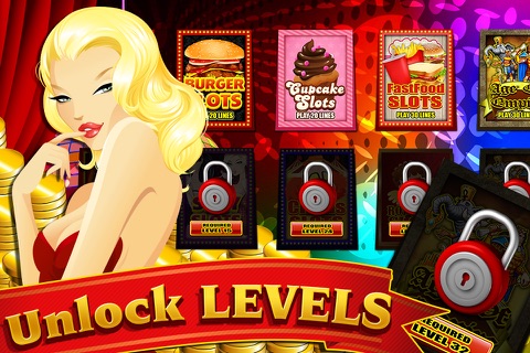 Mega Sexy Chicks Casino Free Lucky Slot Vegas Machine Game screenshot 2