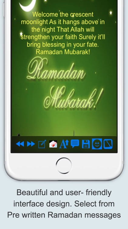 Happy Ramadan Mubarak.Create and Send Ramadan Greeting Cards With Text and Voice Message