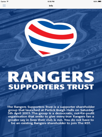 Screenshot #4 pour RST - The Rangers Supporters Trust
