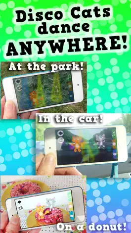 Game screenshot Disco Cats- Augmented Reality Dance Game - Free apk