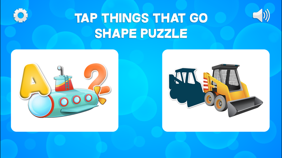 Tap Trucks and Things That Go Shape Puzzles Lite - 1.0 - (iOS)