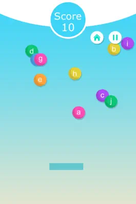 Game screenshot ABC 123 Bouncing Ball Learning Game apk