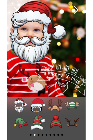 Christmas Cheer: FREE Photo Stickers App screenshot 2