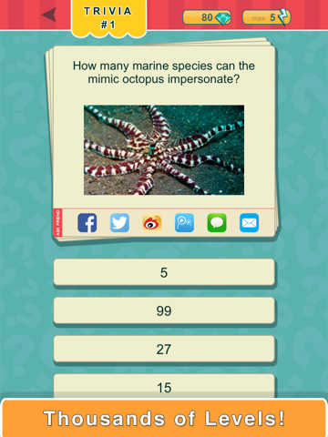 Screenshot #4 pour Trivia Quest™ Unbelievable Facts - trivia questions