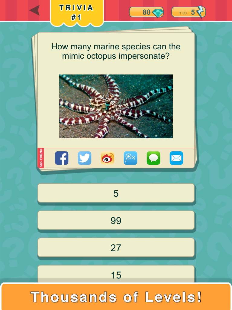 Trivia Quest™ Unbelievable Facts - trivia questions