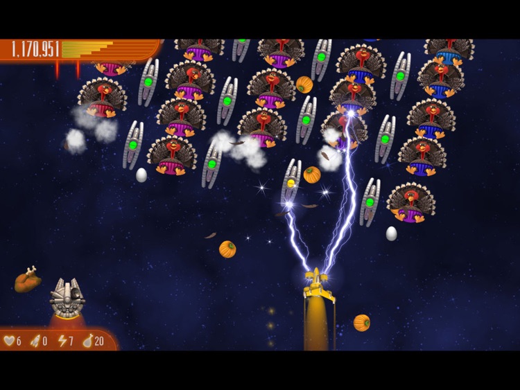 Chicken Invaders 4 Thanksgiving HD screenshot-3