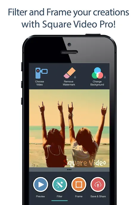 Square Video: Crop Rotate Zoom