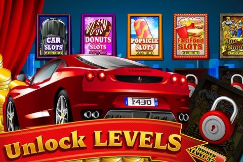 Fast Billionaire Sports Car Slots of Furious Game Casino for Free screenshot 2