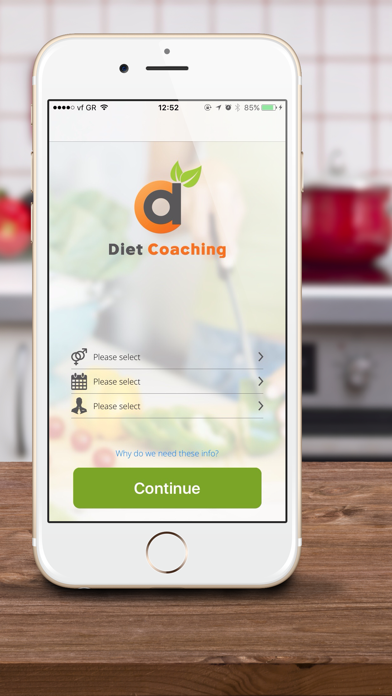 Screenshot #1 pour Diet Coaching