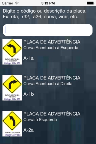 Placas de Sinalização - Trânsito screenshot 2