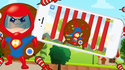 Screenshot #1 pour Heroes fo fléchettes et bébé jeu 3d gratuit