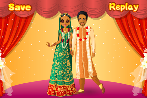 Indian Wedding Dress Up screenshot 2