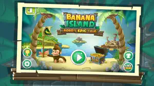 Banana Island Bobo's Epic Tale – Monkey Run & Jump Arcade Game screenshot #2 for iPhone