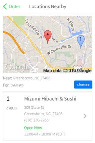 Mizumi Hibachi & Sushi screenshot 2
