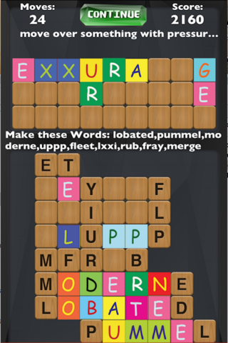 Word Match puzzle screenshot 2