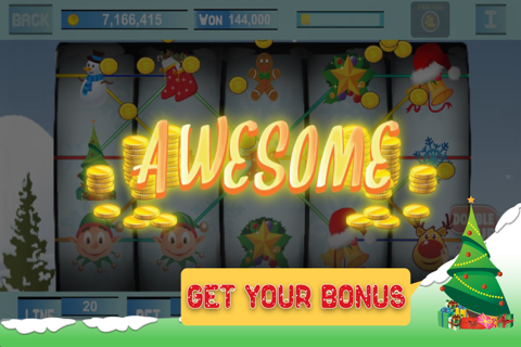 Slots - Christmas Festive Season Game for Fun & Joy screenshot 3