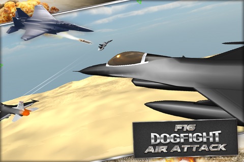 F18 F16 Dogfight Air Strike Simulator 3D screenshot 2