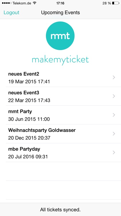 makemyticket Scanner App
