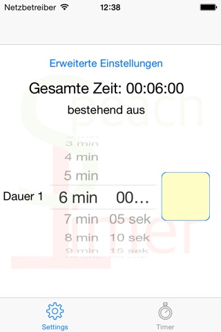 SpeachTimer screenshot 3