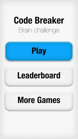 Brain Challenge : Code Breaker screenshot 1