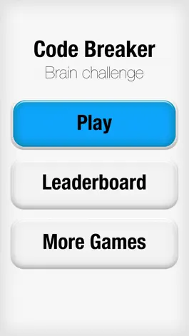 Game screenshot Brain Challenge : Code Breaker mod apk