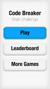 Brain Challenge : Code Breaker screenshot