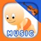 Musical Instrument Picture Flashcards for Babies, Toddlers or Preschool