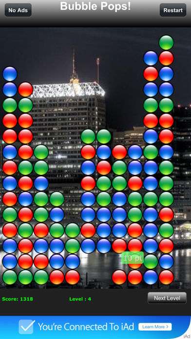 Bubble Pops Strategy Game screenshot