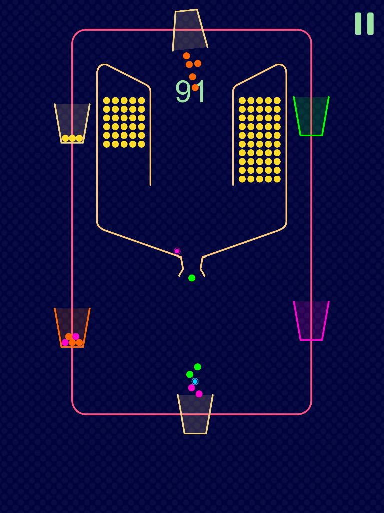 Amazing Balla smash balls into cups with different game modes screenshot 7