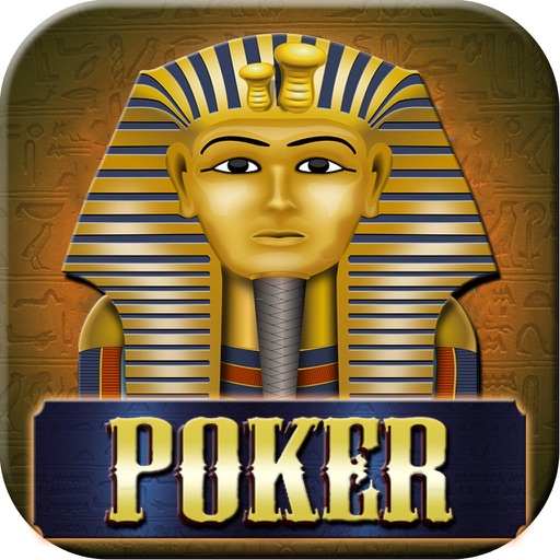 Pharaohs video poker and casino jackpot games icon