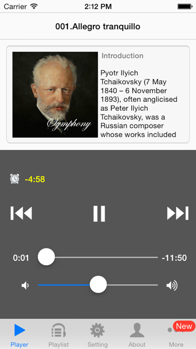 Screenshot #1 pour Tchaikovsky Symphony