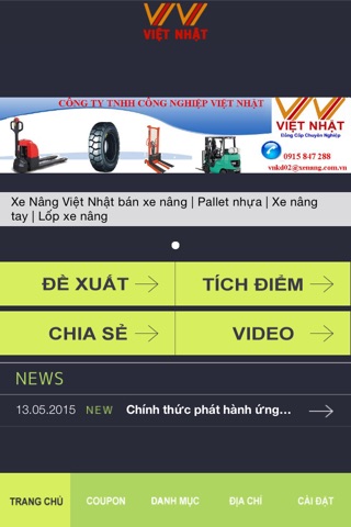 XE NÂNG VIỆT NHẬT screenshot 2