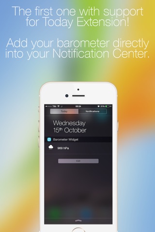 Barometer and Widget for iPhone6 and iPhone 6 Plus screenshot 2