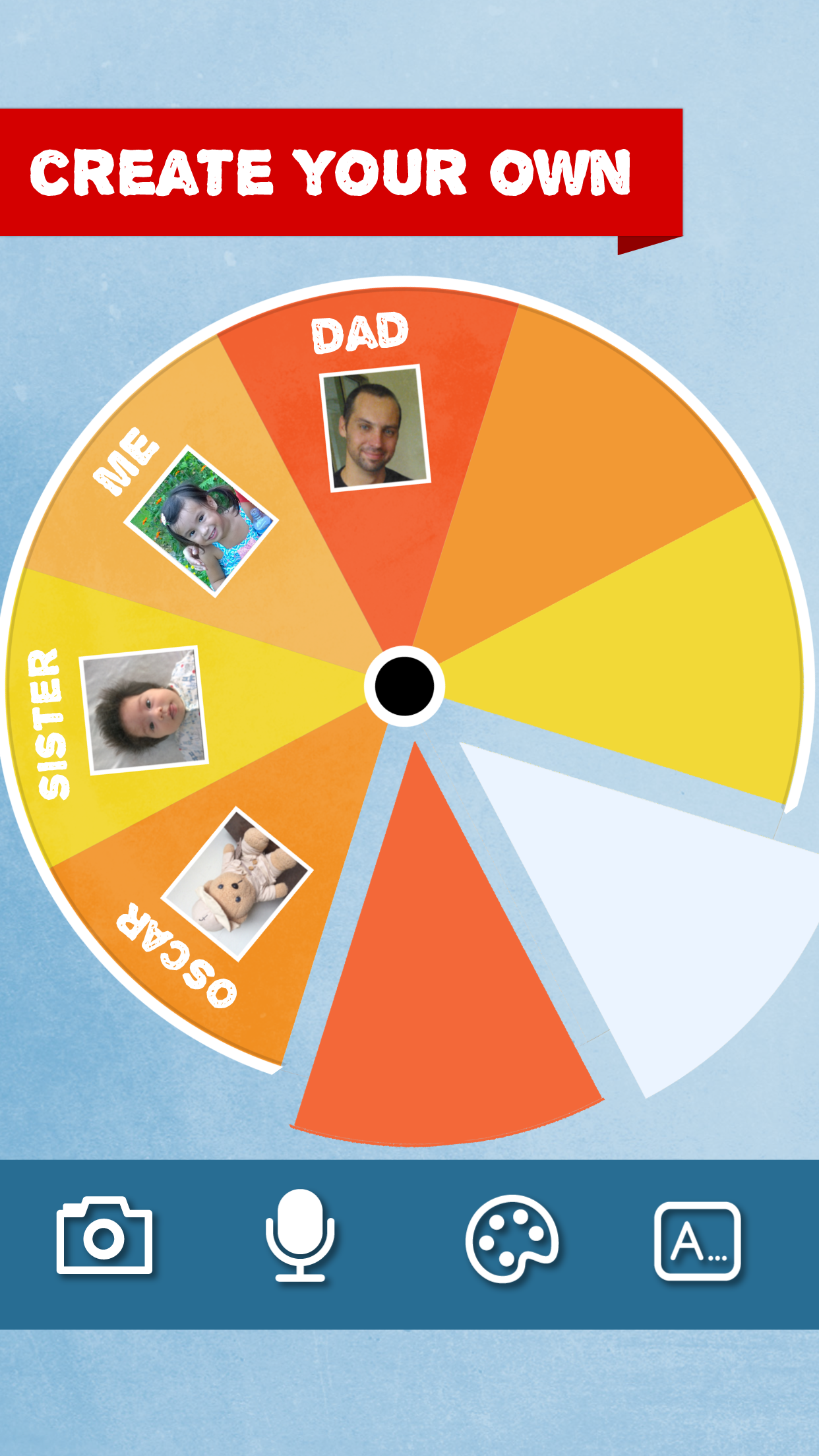 Little Spinner - teaching kids through simple pictures, fun sounds and nursery rhymes